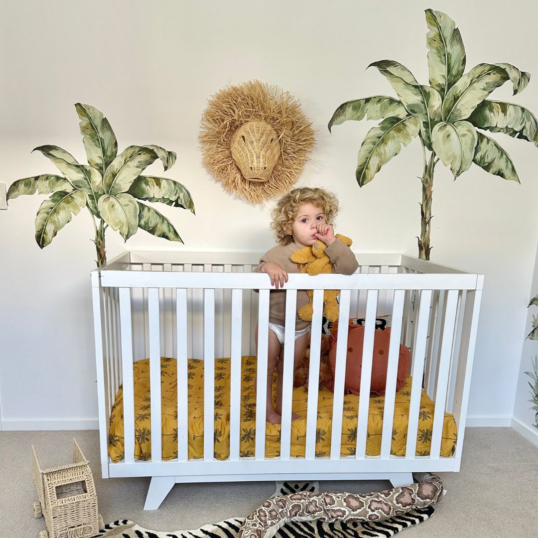 Banana Palm Tree Wall Decals Little Rae Prints