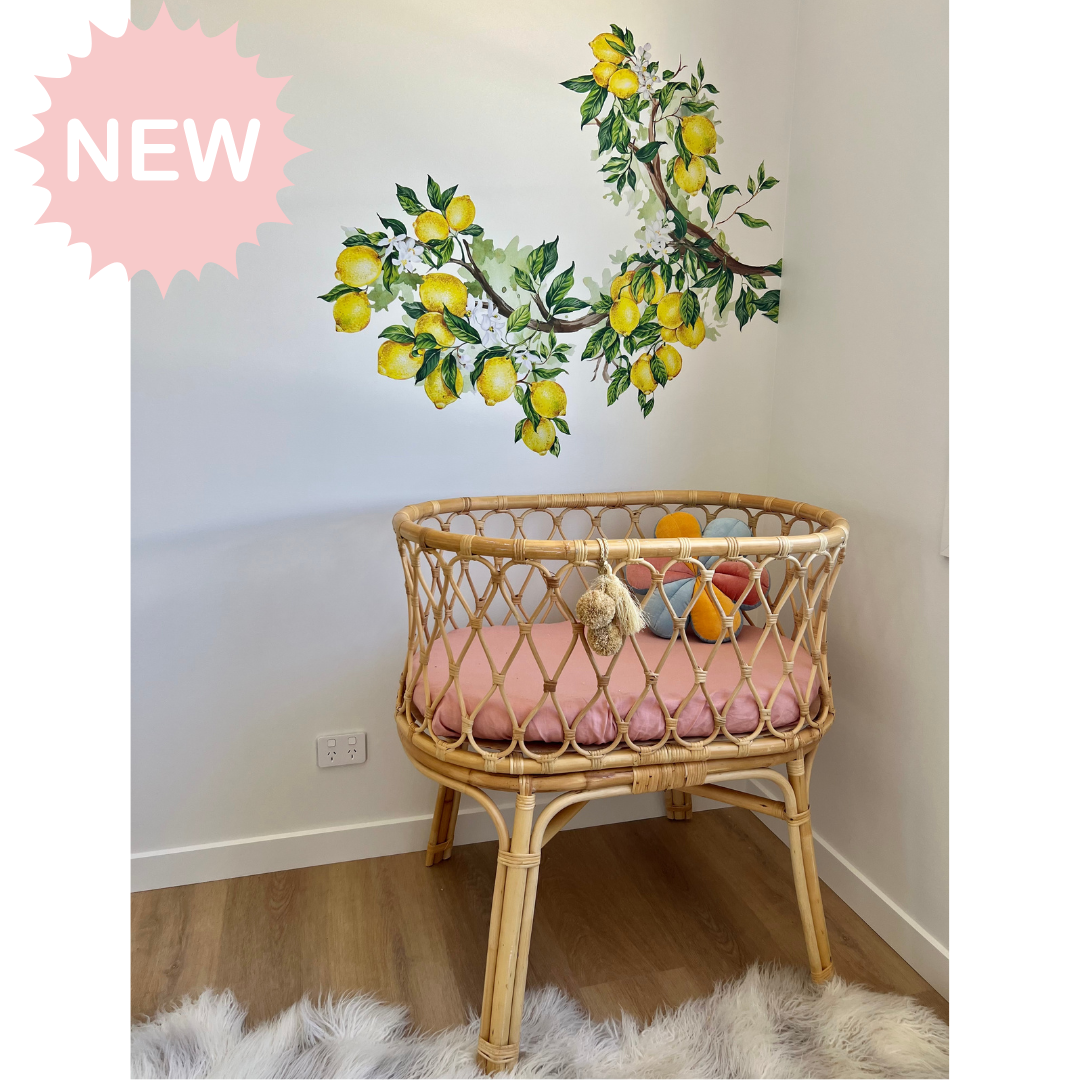 Lemon BRANCH Wall Decal – Little Rae Prints