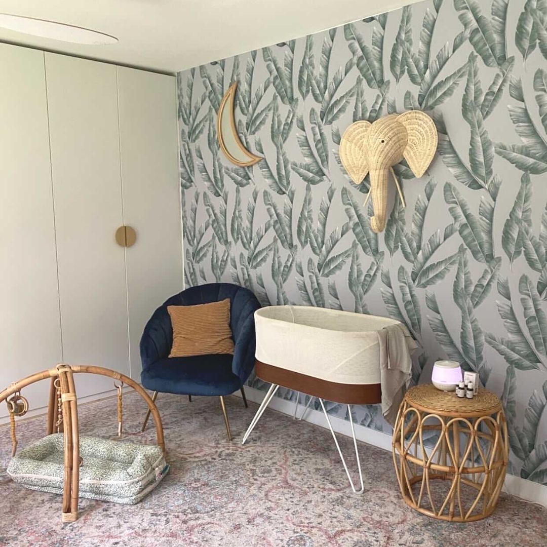 Tropical Leaves Wallpaper – Little Rae Prints