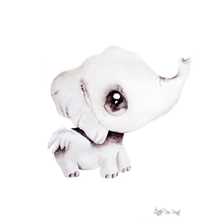 Effie the Elephant 50 x 70cm - Little Rae Prints