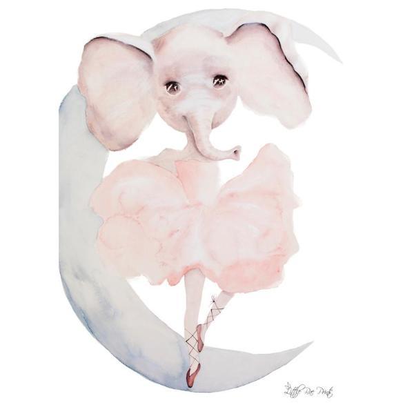 Ever Elephant 50 x 70cm - Little Rae Prints