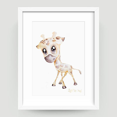 George the Giraffe - Little Rae Prints