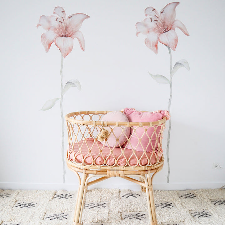 lily flower wall decals Lily Wall Decals – Little Rae Prints