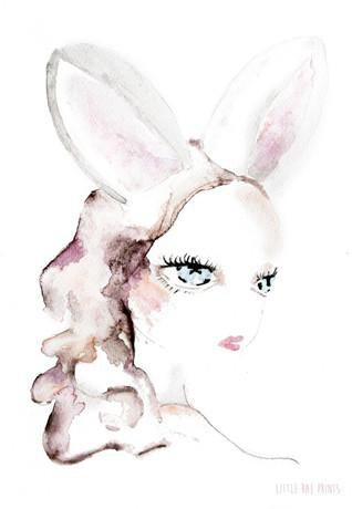 Ruby Ears - Little Rae Prints