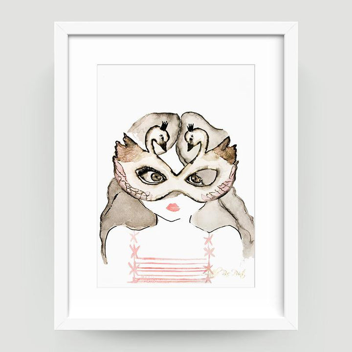 Sophia the Swan Princess - Little Rae Prints