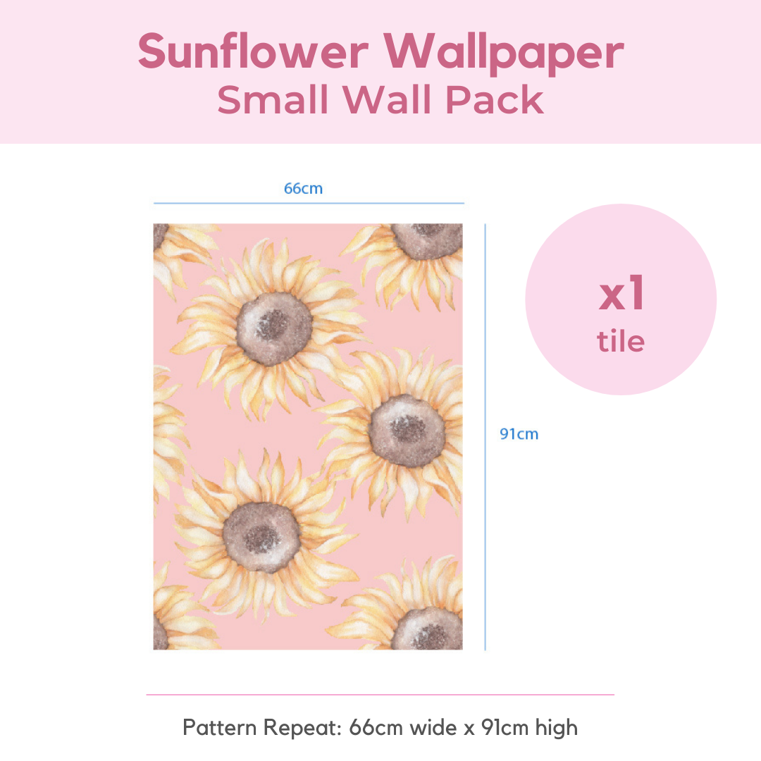 Sunflower Wallpaper – Little Rae Prints