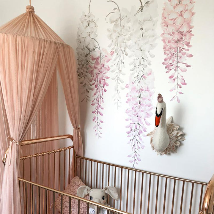 Wisteria Wall Decals - Perfectly Pink Set - Little Rae Prints