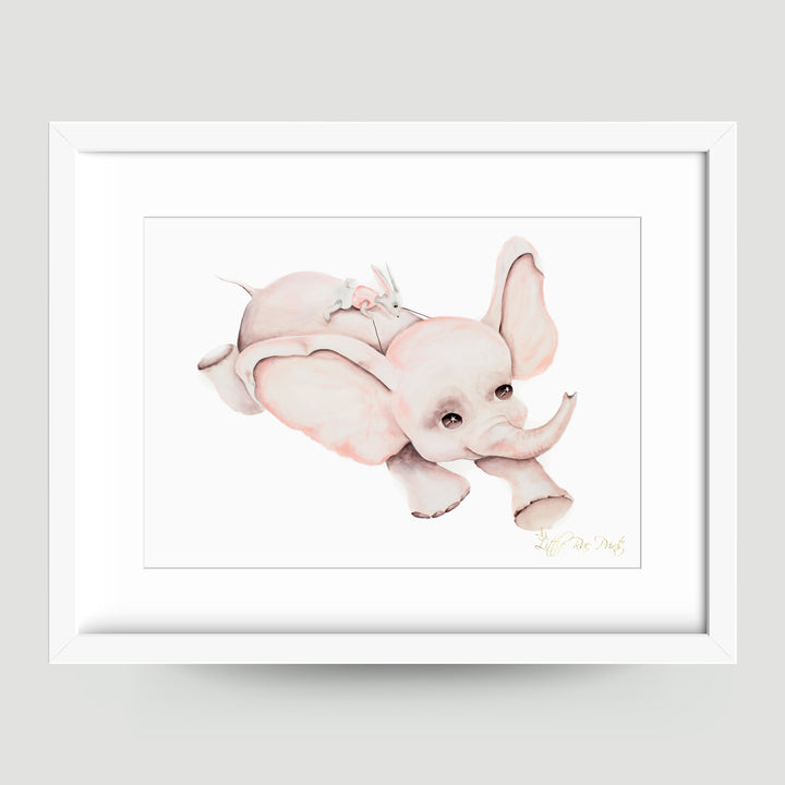 Flying Elephant - Little Rae Prints
